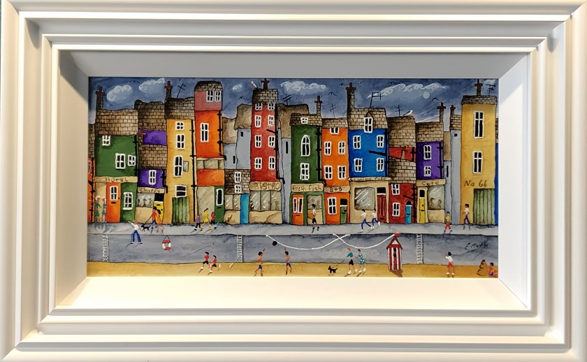 Busy Day on the Board Walk